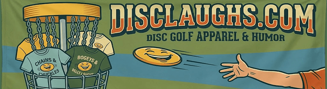 Banner for Funny disc golf t-shirts